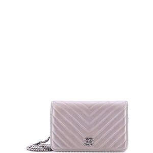 Chanel Wallet On Chain Chevron Lambskin #226363C25B